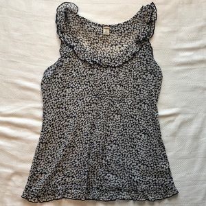 Old navy ruffle tank top